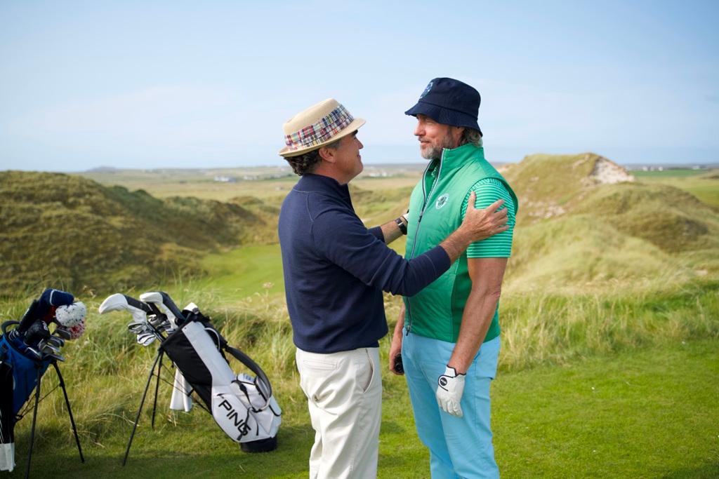A scene in "Finnegans Foursome." (Republic Pictures)