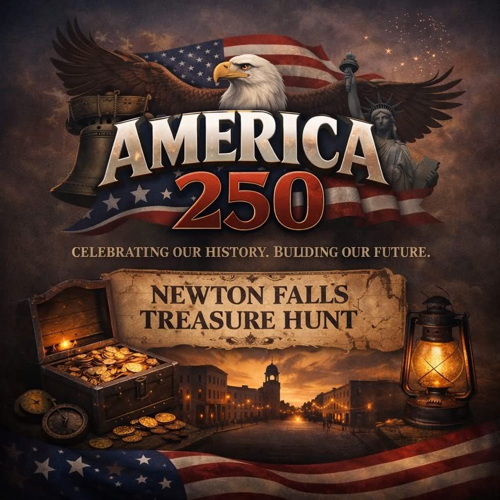 The Newton Falls Treasure Hunt in this northeastern Ohio village of 4,500 had a stash worth $35,000 as of May 24, 2026. (Courtesy of Tom Colosimo)