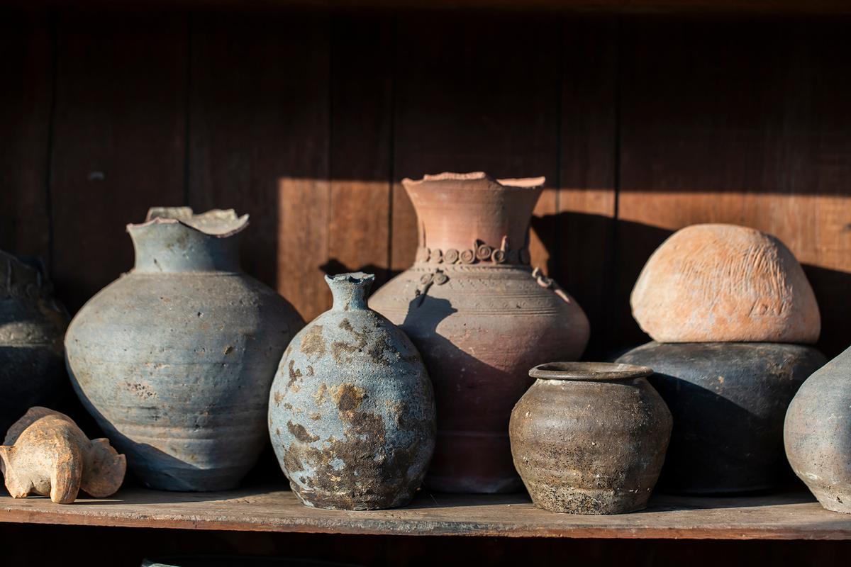 Pottery made with fired clay can endure for thousands of years, making it invaluable to archaeology. Even chipped or broken pottery can reveal trade patterns, artistic styles, and daily habits from ancient societies. (vivatchai/Shutterstock)