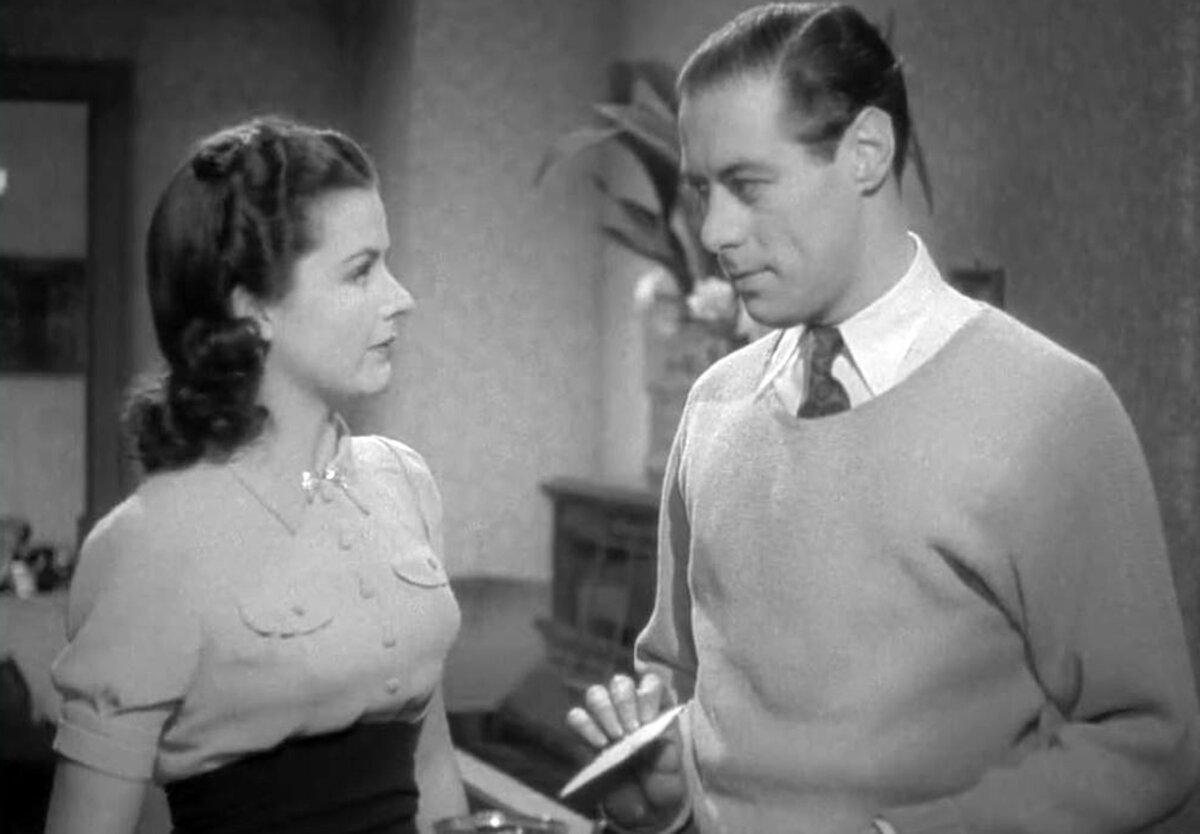 Anna Bomasch (Margaret Lockwood) and Dickie Randall (Rex Harrison), in “Night Train to Munich.” (20th Century Fox)