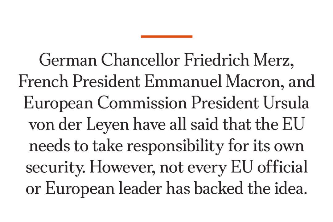 Why a European Army, Without NATO, Remains Out of Reach