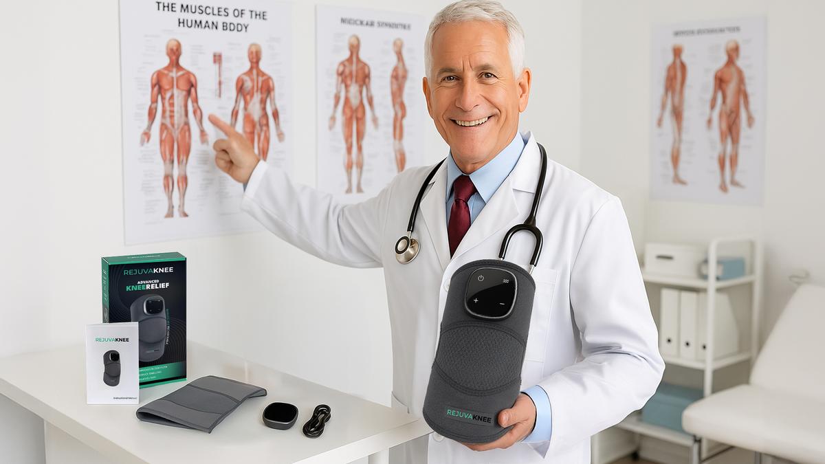 Relieve Chronic Knee Pain From Home With This Easy Triple-Therapy Device