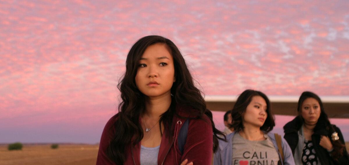 Trafficking in the Outback catches up with May (Michelle Lim Davidson), in “Goldstone.” (GJW)
