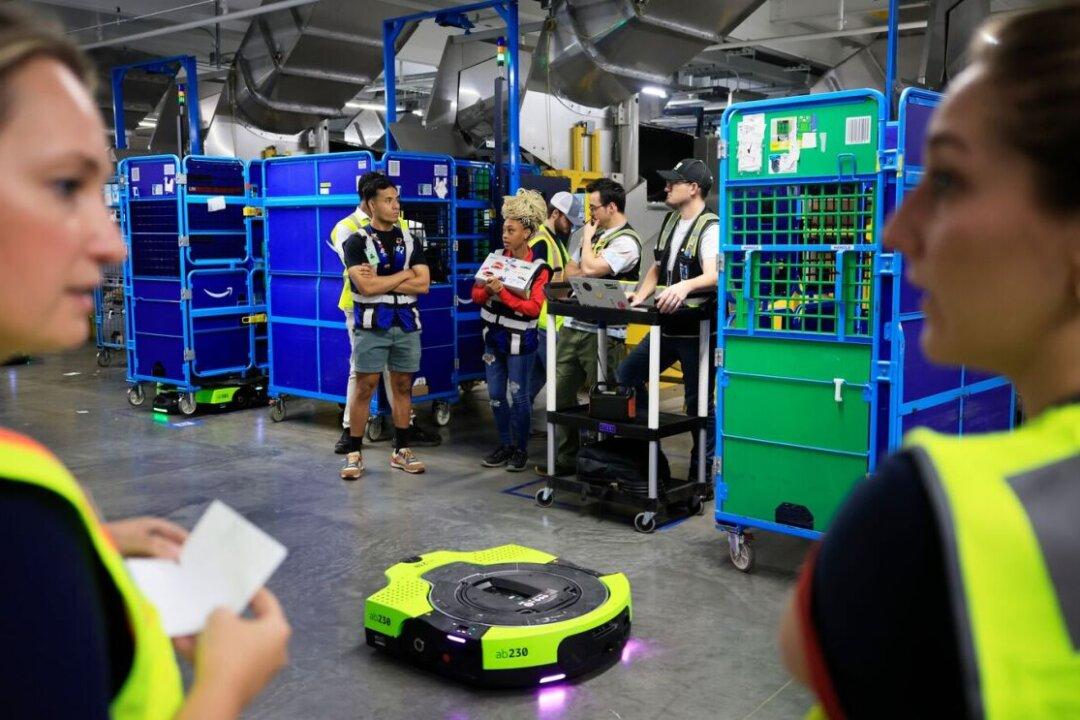 Amazon Releases Warehouse Robot in Europe That Responds to Conversational Prompts