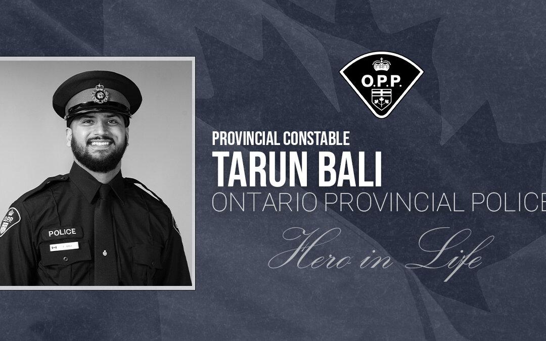 18-Year-Old Faces First-Degree Murder Charge in Death of OPP Officer in Northern Ontario