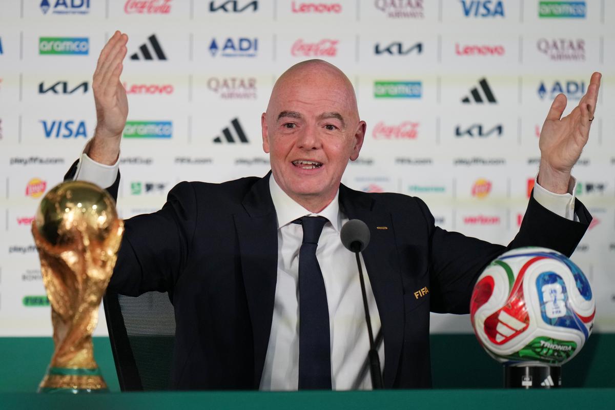 Infantino Tells Critics to ‘Chill, Relax’ as Soccer World Cup Prepares to Kick Off in Mexico