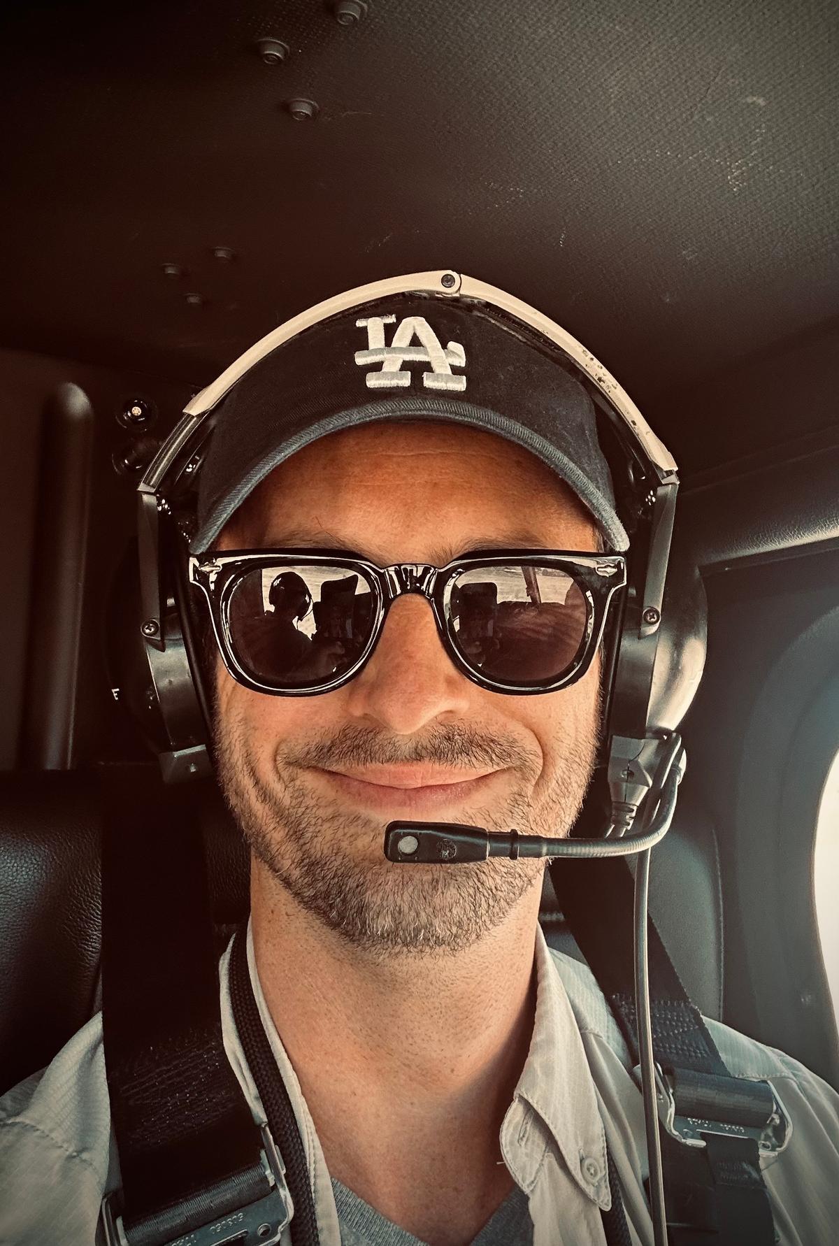 Epoch Times journalist John Fredricks in a selfie shot during his April 2025 reporting trip in Sonora, Mexico. (Courtesy of John Fredricks)