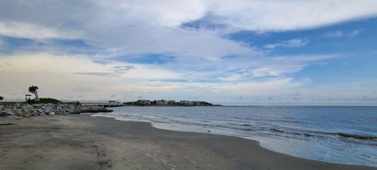 The Isle of Palms (Long Island) across Breach Inlet. Taken from Sullivan's Island. (Alan Wakim)