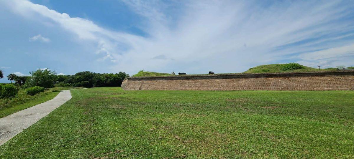 Fort Sullivan, now called Fort Moultrie. (Alan Wakim)