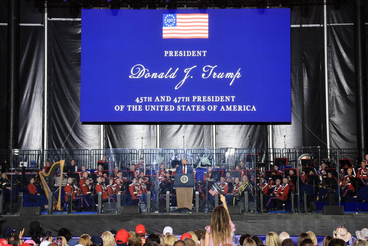 Trump Opens ‘Great American State Fair’ Celebrating Nation’s 250th Birthday