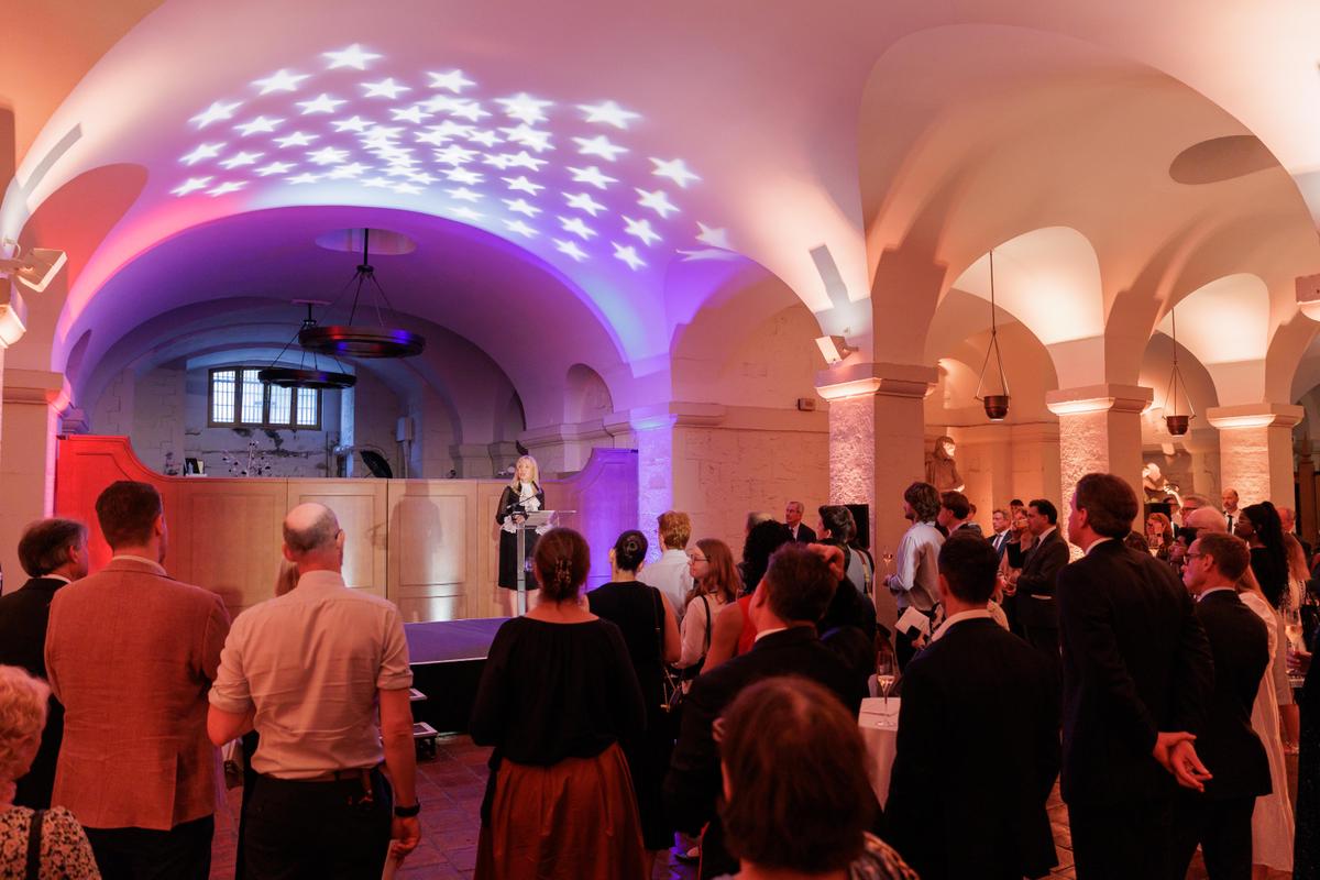 Dame Susan Langley, the Lady Mayor of the City of London, addresses those attending a special Evensong service to mark the 250th anniversary of American independence at St. Paul's Cathedral in London on June 22, 2026. (City of London Corporation)