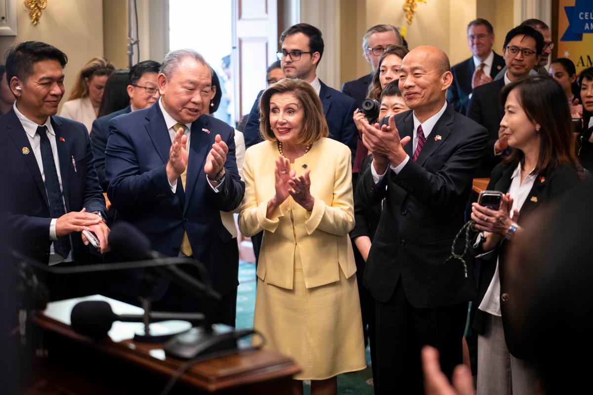 Taiwan’s Parliament President Enjoys Warm Welcome From Bipartisan Lawmakers