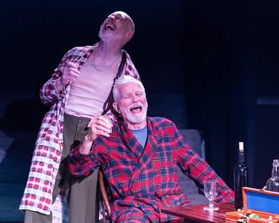 (L<strong>–</strong>R) Rian Jairell and Mike Rogalski in "Uncle Vanya." (Paul Goyette)