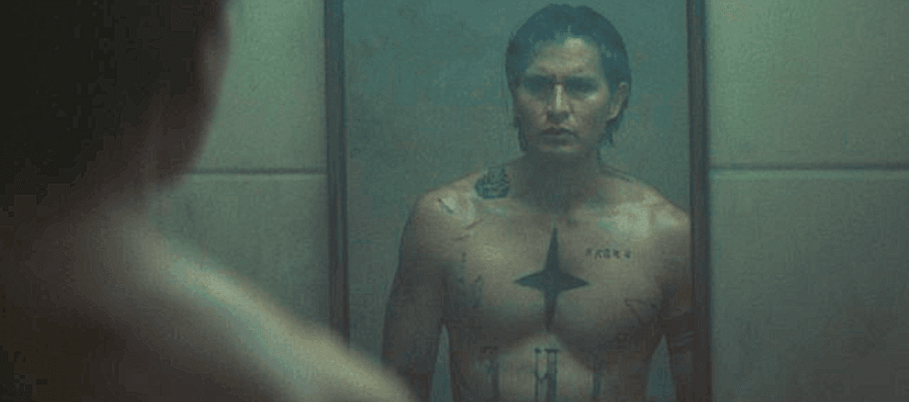 Gang member Richie Blacklance (Elisha Pratt) in "Gangland" (Randomix Productions/Saban Films)