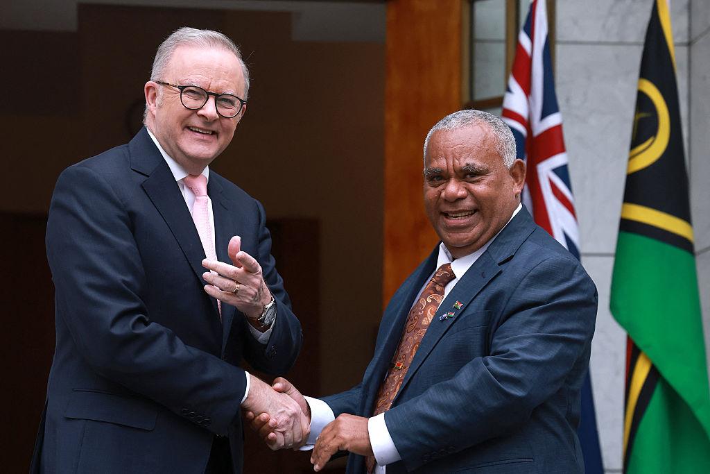 Pacific Nation Bans Foreign Military Bases on Its Soil Under New Australia Deal
