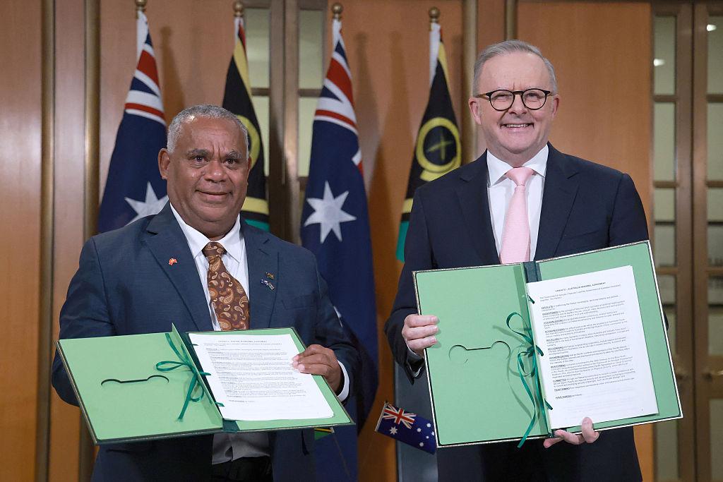 As Australia Sealed Its Security Deal With Vanuatu, the CCP Renewed Its Police Presence Locally