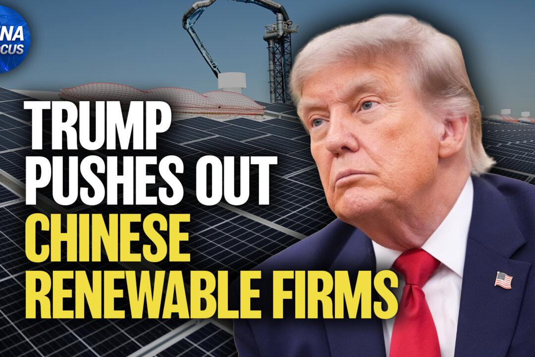 Trump Pushes Out Chinese Renewable Firms; Data Reveals CCP Operating in US