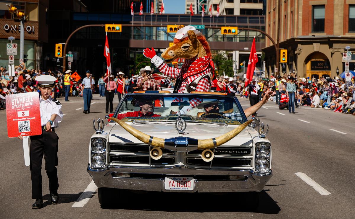 The Hats Are On: Parade Kicks Off Calgary Stampede