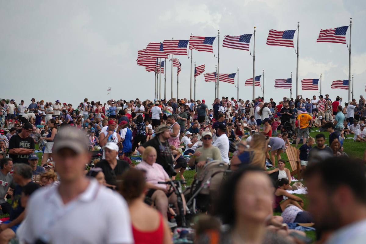 Thunderstorm Forces Evacuation at National Mall Before Trump’s America 250 Speech