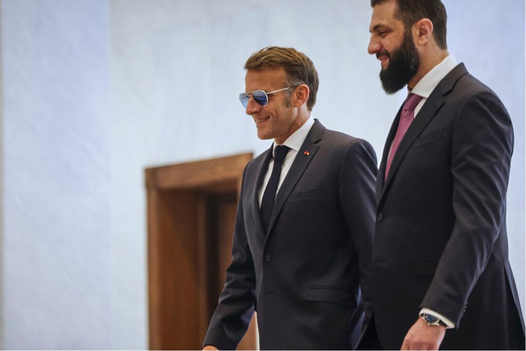 Macron Becomes First EU Head of State to Visit Syria Following Toppling of Assad