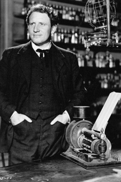 Thomas Edison (Spencer Tracy), in "Edison, the Man." (Metro-Goldwyn-Mayer/MovieStillsDB)