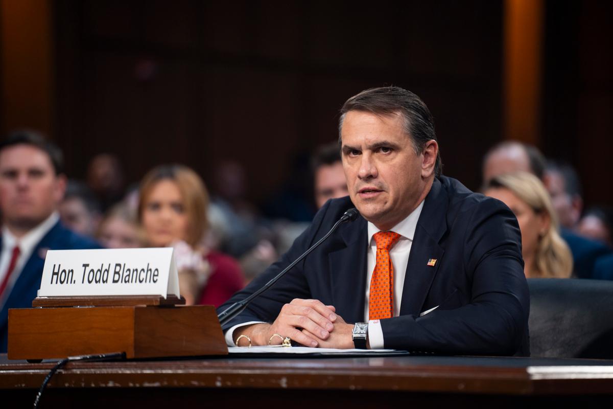 Blanche Formally Rescinds Anti-Weaponization Fund Ahead of His Confirmation Vote