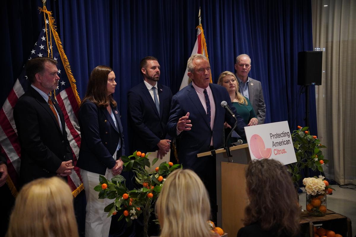 RFK Jr. Announces Change to FDA Orange Juice Sugar Content Regulations