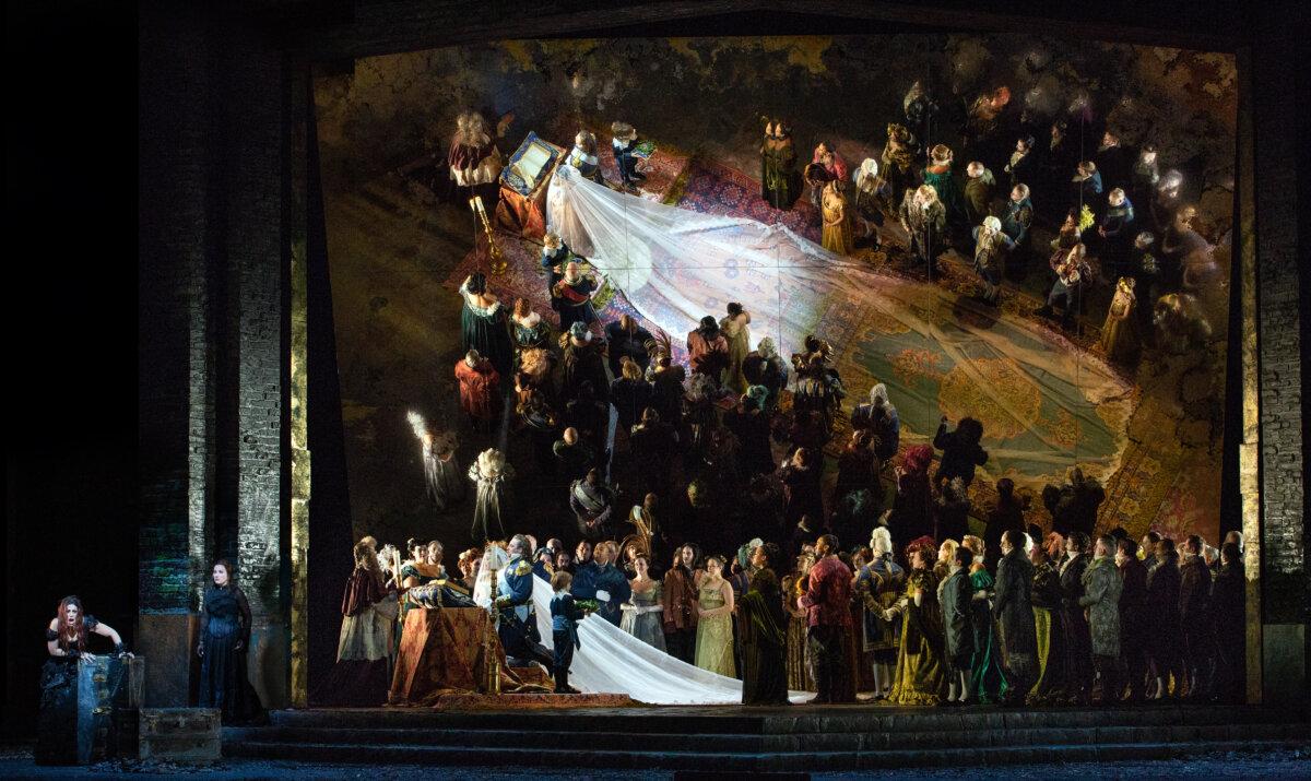 A scene from Cherubini's "Medea." (Marty Sohl/Metropolitan Opera)