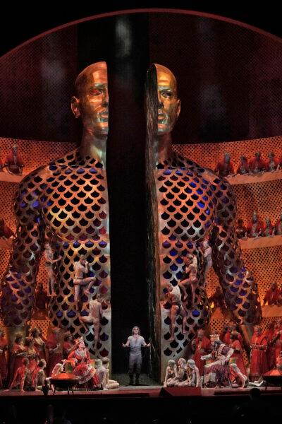 A scene from Act III of Saint-Saëns's "Samson et Dalila." (Ken Howard/Metropolitan Opera)