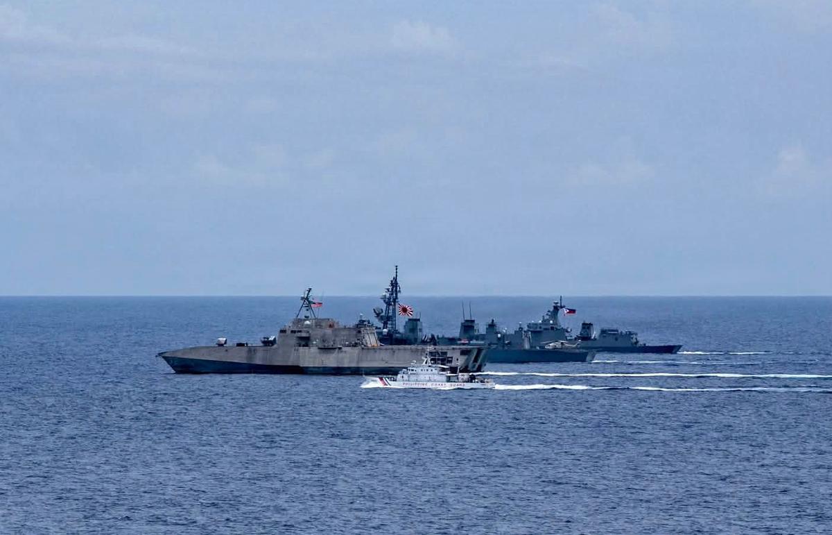 US, Japan, Philippines Complete Joint Military Drills In South China Sea