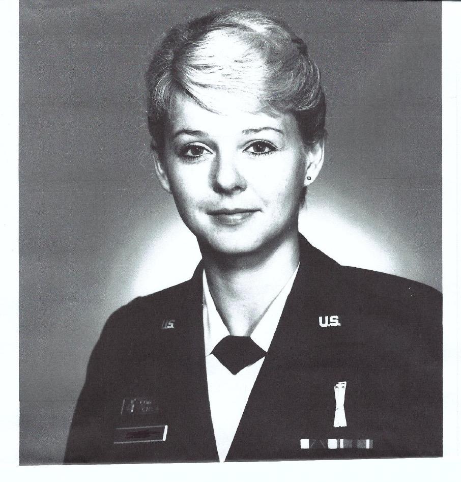 Retired Col. Linda Aldrich as a young Titan II missile operator. (Courtesy of Linda Aldrich)