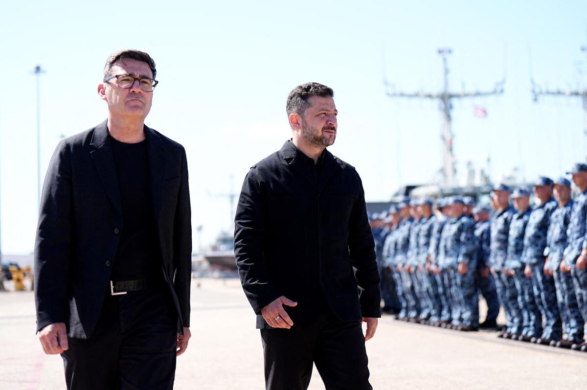 Zelenskyy Becomes First Foreign Leader to Visit UK Since Burnham Took Office