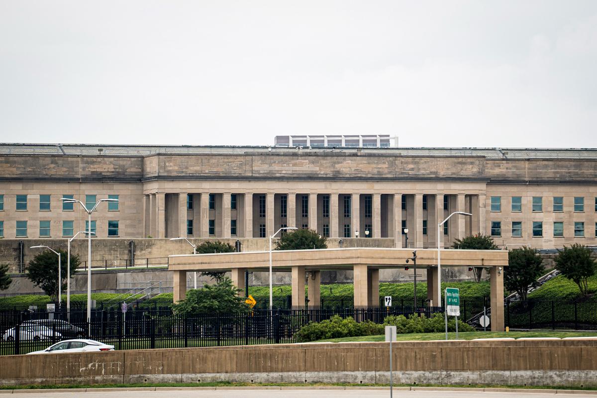 The Pentagon in Arlington, Va., on May 25, 2026. (Madalina Kilroy/The Epoch Times)