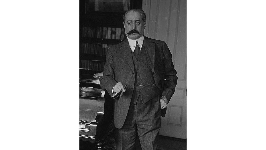 American composer Rubin Goldmark. (Public Domain)