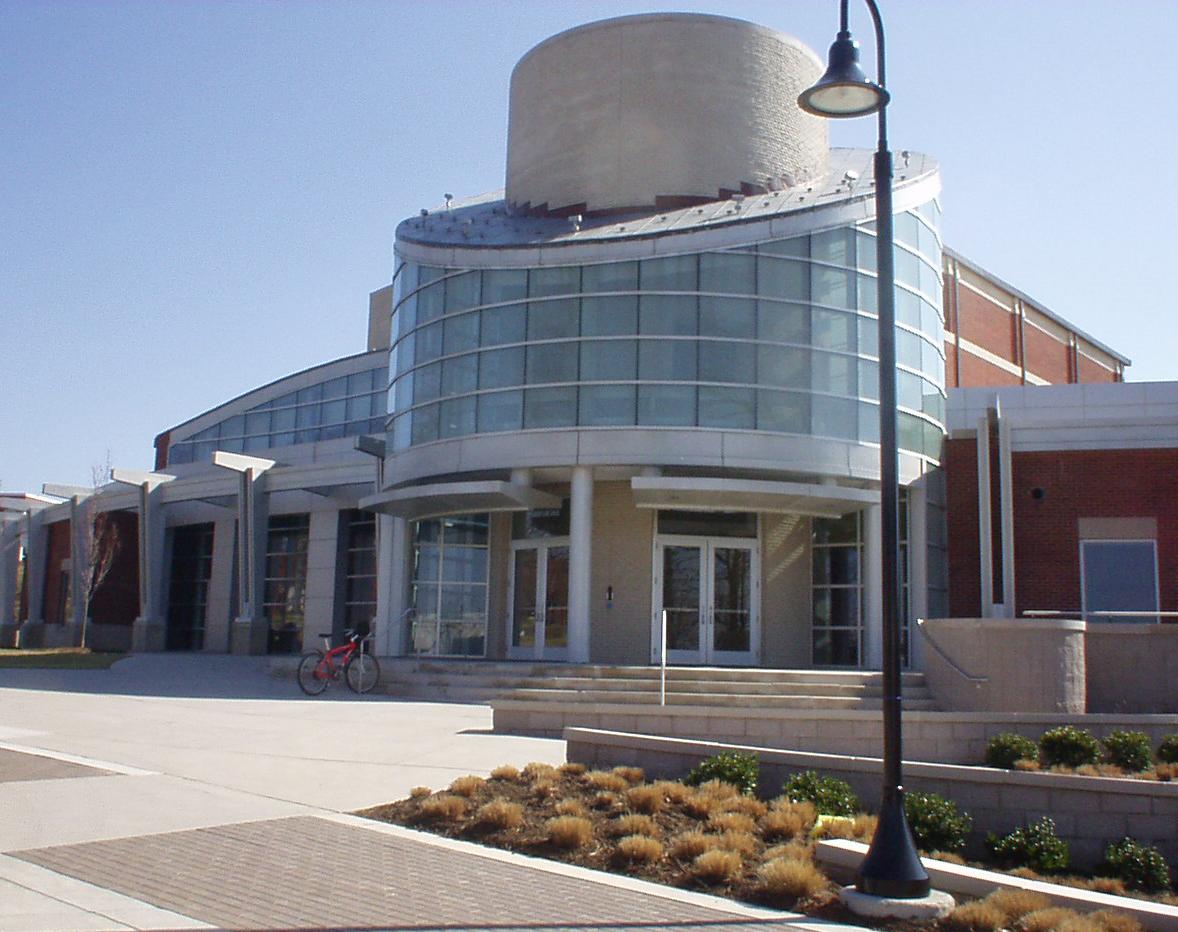 Entrance to North Carolina School of the Arts' Watson Hall. (Public Domain)