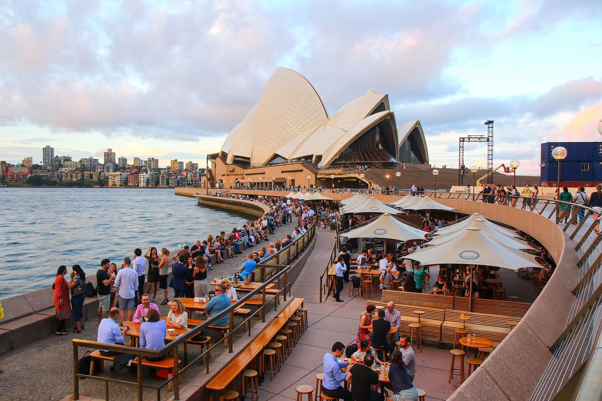 In addition to hosting thousands of performances every year, the Sydney Opera House offers outdoor dining and a marvelous view of the Harbour. (Alexandre.ROSA/Shutterstock)