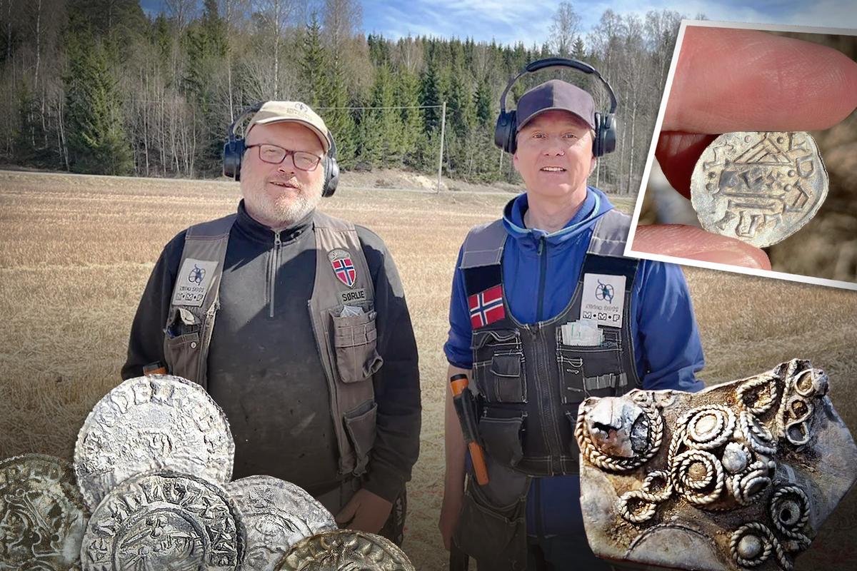 Metal Detectorists Uncover Norway’s Largest-Ever Viking Hoard: 5,000 Silver Coins and Jewelry