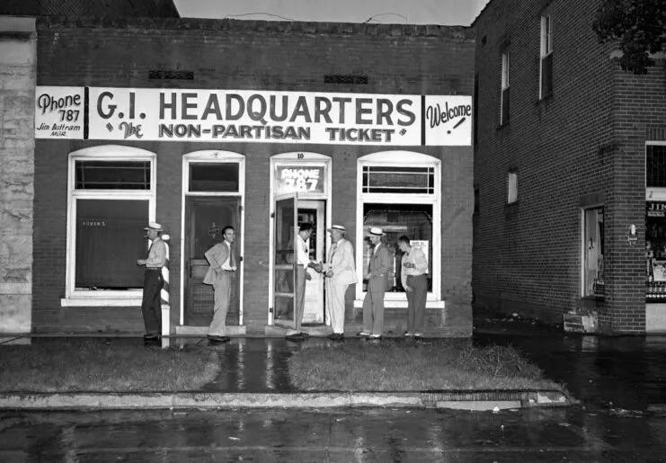 The headquarters for the G.I. Nonpartisan League in Athens, Tenn. (Courtesy of the City of Athens, Tennessee)