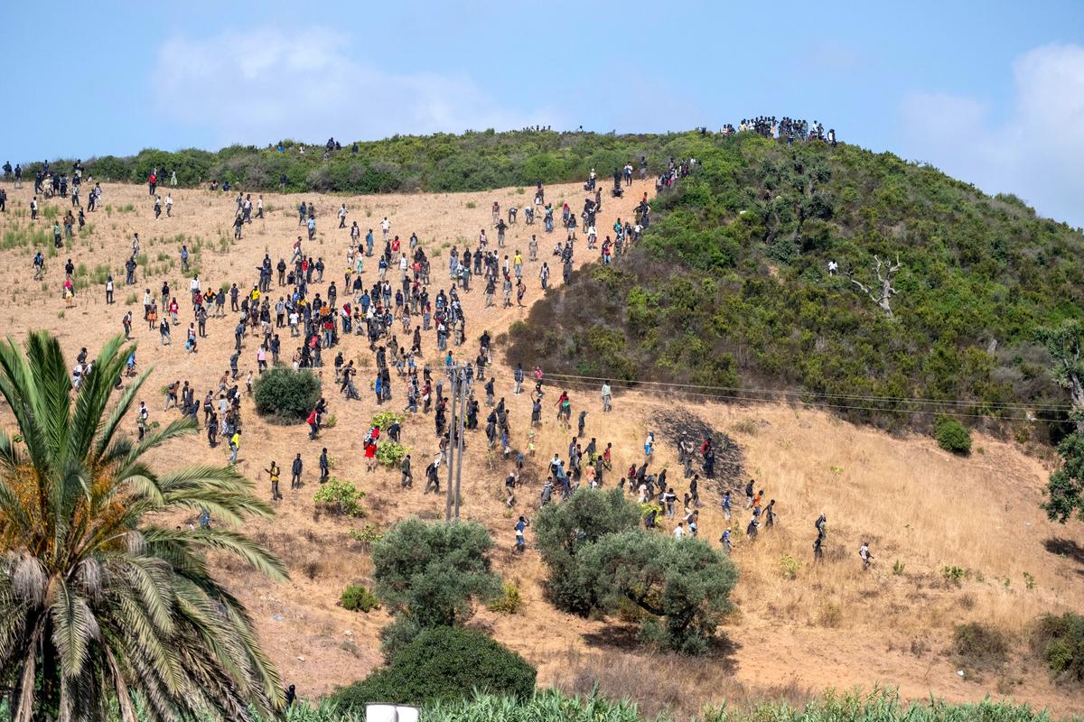 Morocco Arrests 294 Migrants Attempting to Enter Spain’s City of Ceuta
