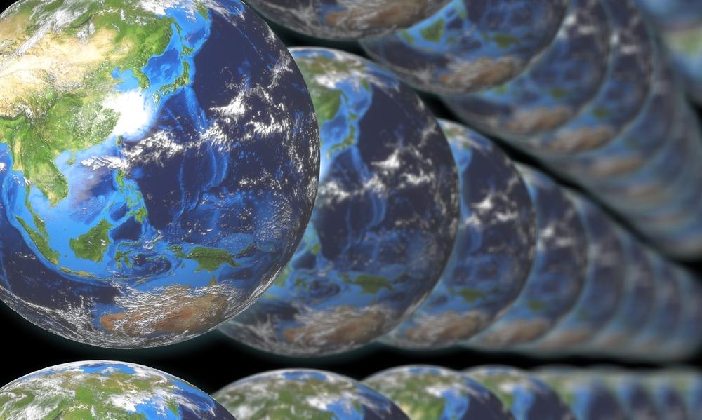 Chaos erupts when more than one parallel Earth brings its inhabitants to our Earth. (Billion Photos/Shutterstock)