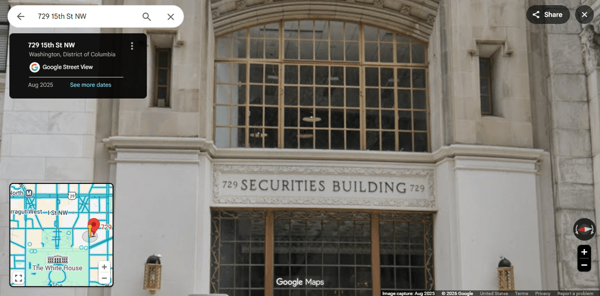 Building Near White House Bought by Shanghai CCP-Linked Figure’s Foundation