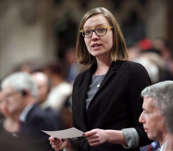 Minister of International Development Karina Gould in a file photo. (The Canadian Press/Fred Chartrand)