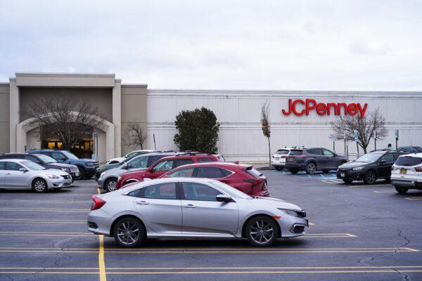 A JCPenney store at the Galleria at Crystal Run in the Town of Wallkill, N.Y., on Jan. 24, 2023. (Cara Ding/The Epoch Times)