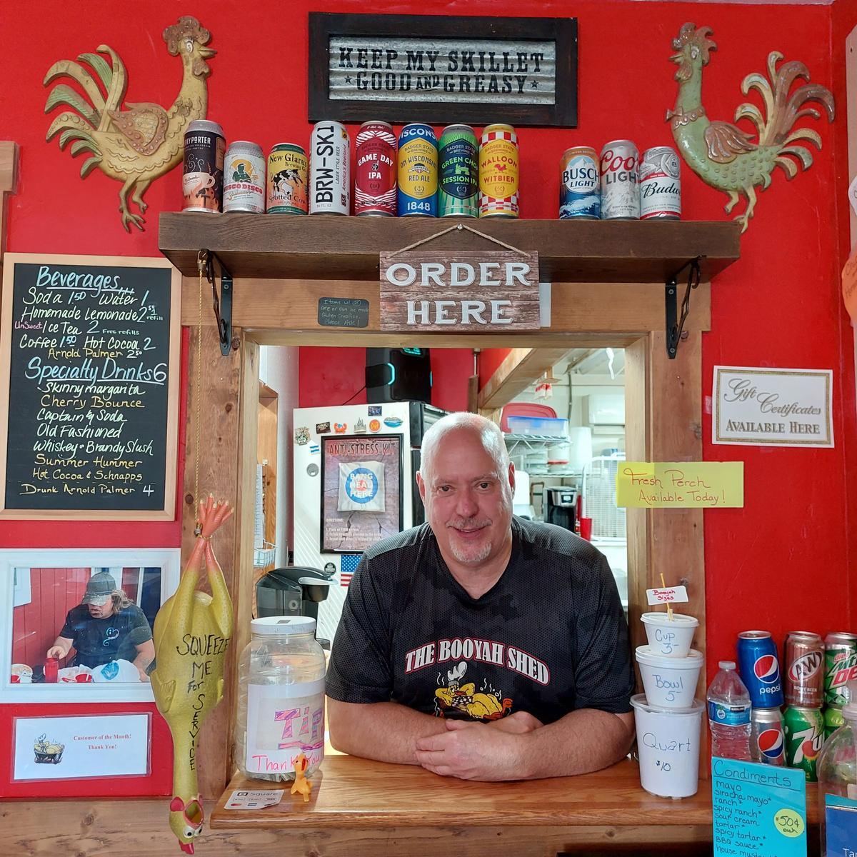 Dan Nitka, owner of The Booyah Shed in Green Bay, Wis. (Kevin Revolinski)