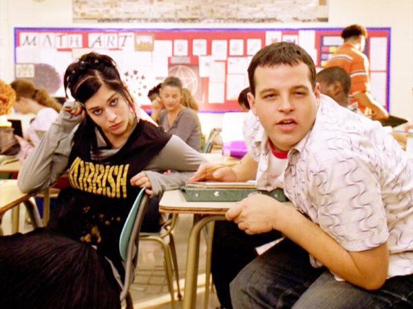 Janis Ian (Lizzy Caplan) and Damian (Daniel Franzese), in “Mean Girls.” (Paramount Pictures)