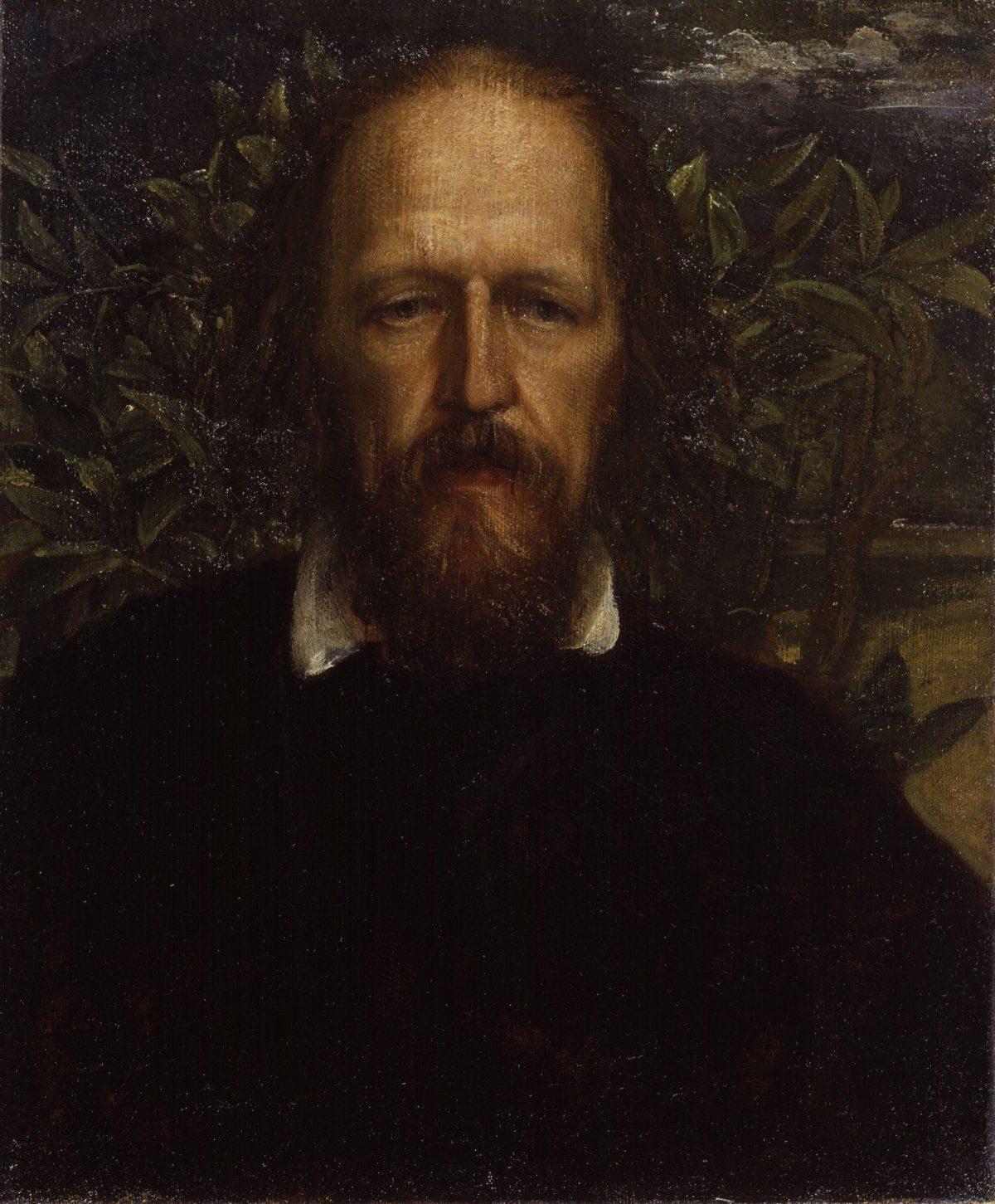Portrait of Lord Alfred Tennyson by George Frederic Watts. (Public Domain)
