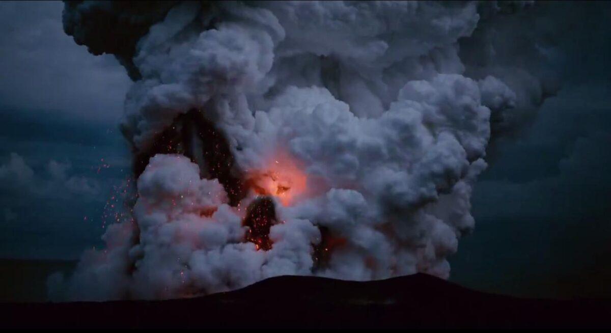 The Krakatoa eruption in "The Tree of Life." (Twentieth Century Fox)