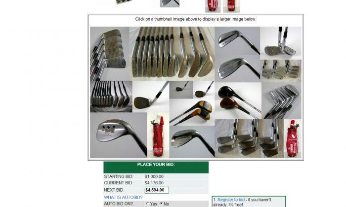 Al Geiberger ‘59’ Clubs Getting Auctioned Off (+Photo)