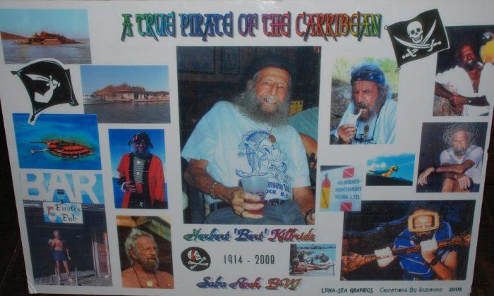Bert Kilbride, the Last Pirate of the Caribbean Honored