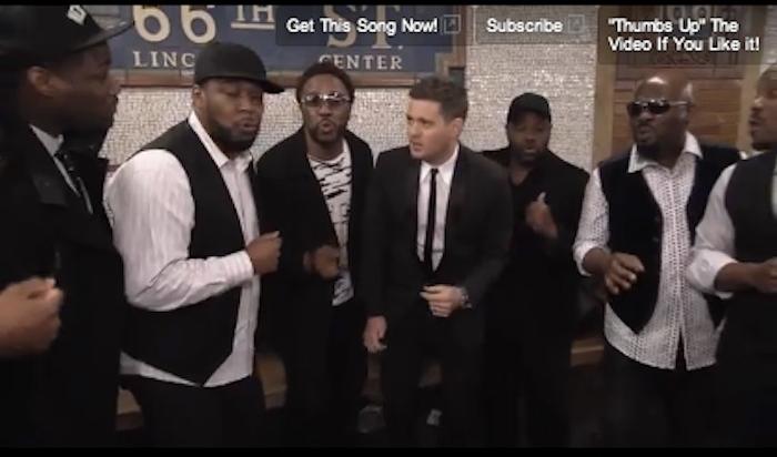 Michael Buble: Subway Performance in NYC (+Video)